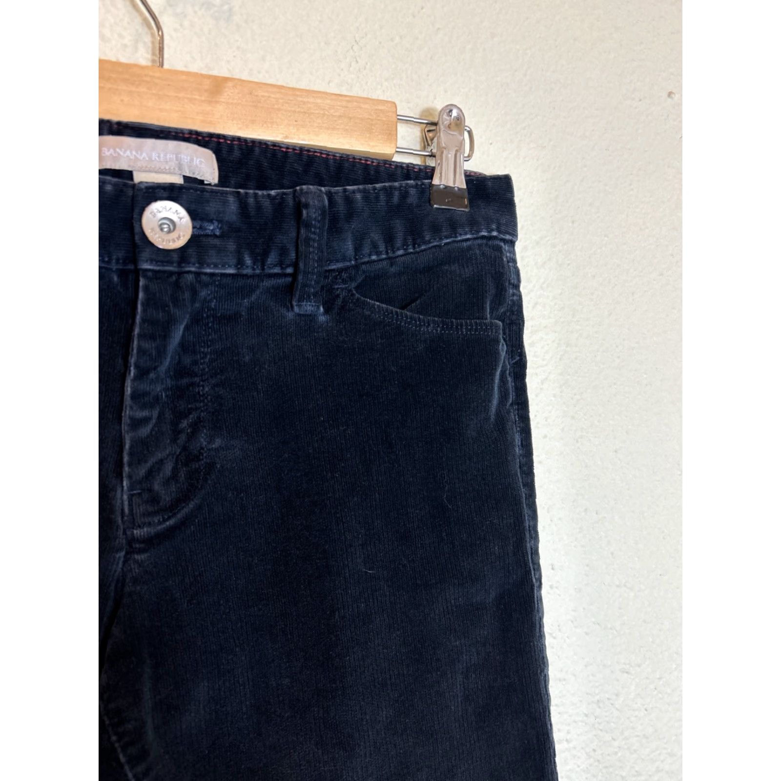 Banana Republic Banana Republic Pants Slim Corduroy Navy 26P Petite Ankle Women Wide Slimming Blue 26P Banana Republic Pants Corduroy Navy Ankle Women Slim Fit 26P Size 26" / US 2 / IT 38 - 5 Thumbnail