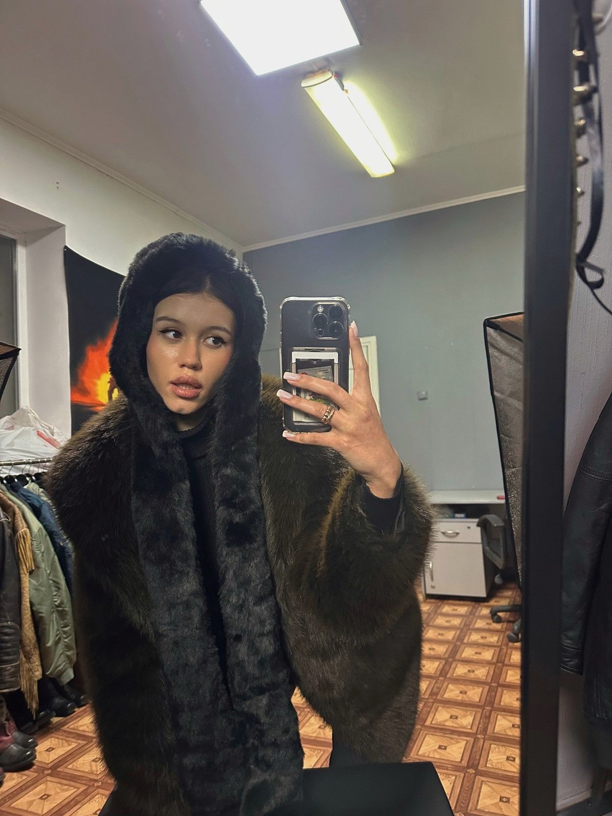 Vintage Faux fur bunny hat Size ONE SIZE - 2 Thumbnail