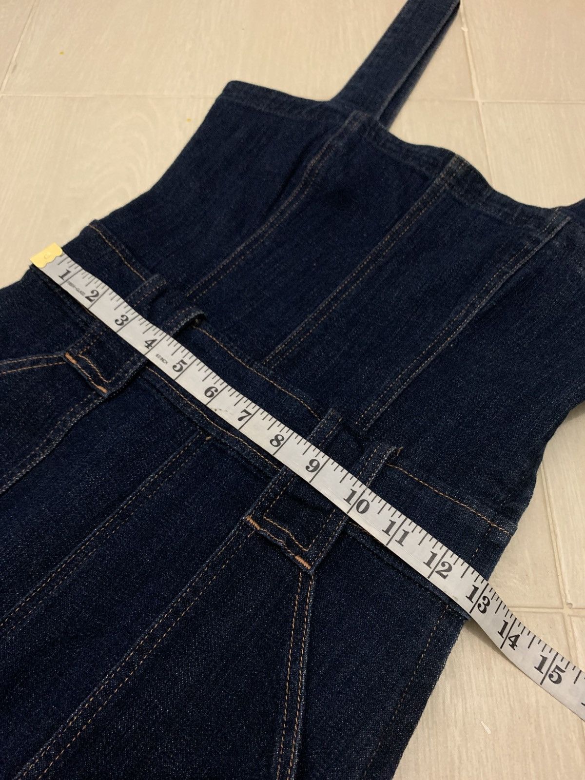 7 For All Mankind 7 FOR ALL MANKIND Denim Jumpsuit Size 26" / US 2 / IT 38 - 15 Thumbnail