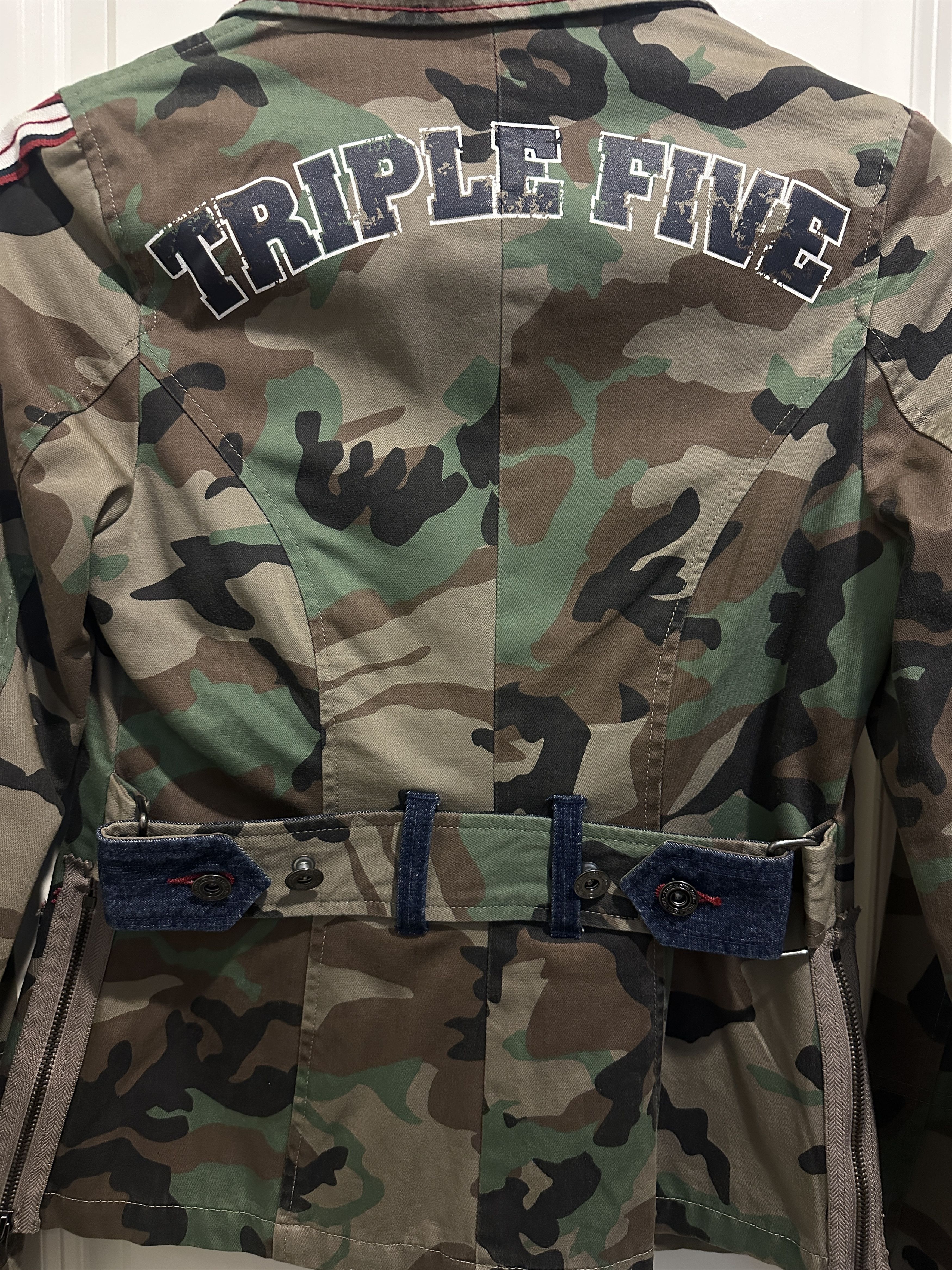 Triple 5 Soul vintage Triple Five Soul E89 camouflage blazer jacket Size S / US 4 / IT 40 - 9 Thumbnail