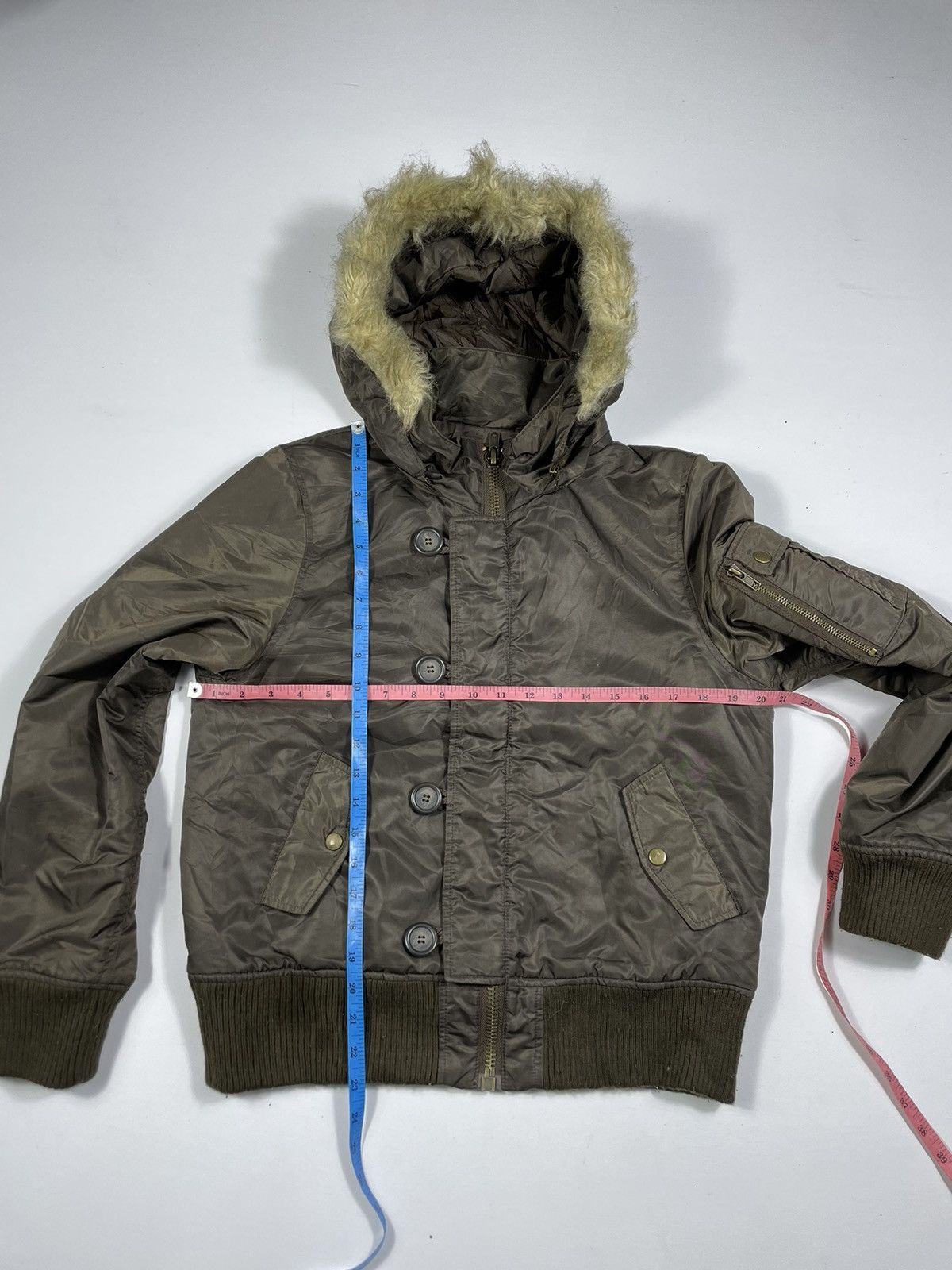 Japanese Brand Japanese brand Fur rabbit bomber jacket C.O.L.Z.A lgb Size US L / EU 52-54 / 3 - 11 Thumbnail
