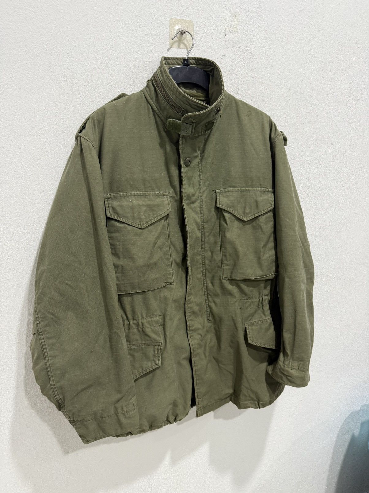 Buzz Rickson's VINTAGE M65 FIELD JACKET ROBERT DE NIRO STYLE TAXI DRIVER Size US M / EU 48-50 / 2 - 3 Thumbnail