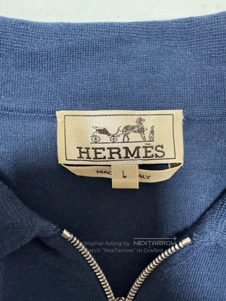 Hermes Hermes Knitted short-sleeve Size US L / EU 52-54 / 3 - 4 Thumbnail