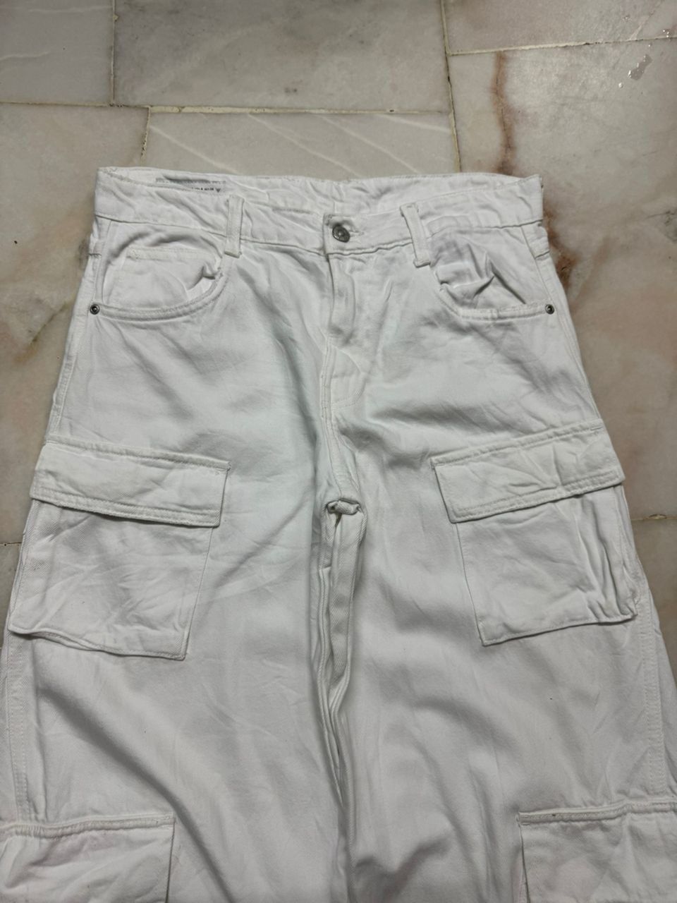 ZARA BAGGY BALLON CARGO MULTIPOCKET TRAVIS SCOTT STYLE