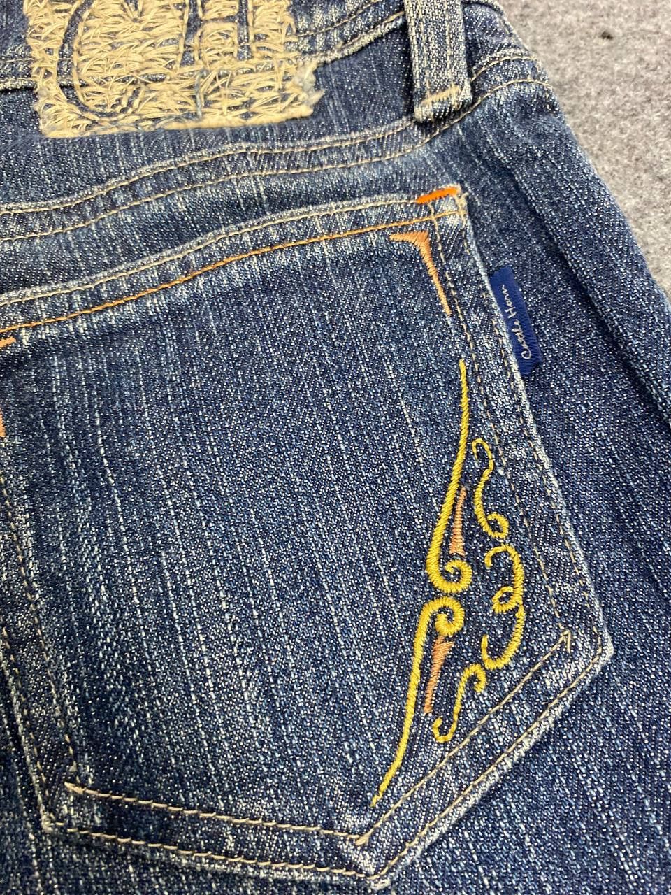 Japanese Brand cattle hour by bobson bootcut distressed denim Size 28" / US 6 / IT 42 - 5 Thumbnail