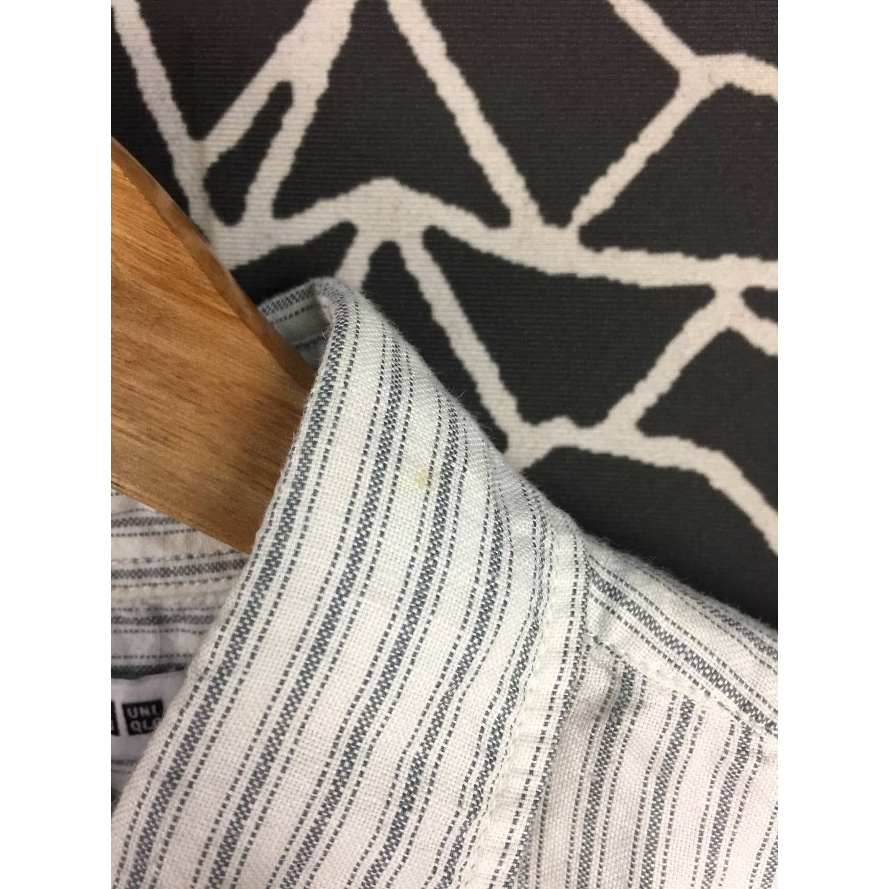 JW Anderson × Uniqlo J.W Anderson X Uniqlo Striped Linen Button Up Shirt Size US M / EU 48-50 / 2 - 5 Thumbnail
