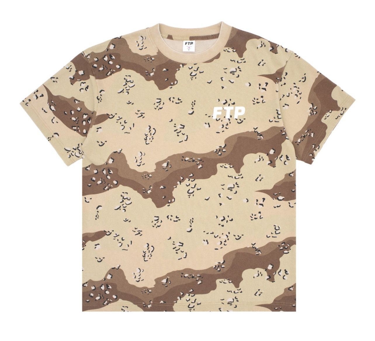 Fuck The Population FTP Desert Camo Logo Tee (Size Large) Brand New Size US L / EU 52-54 / 3 - 2 Thumbnail