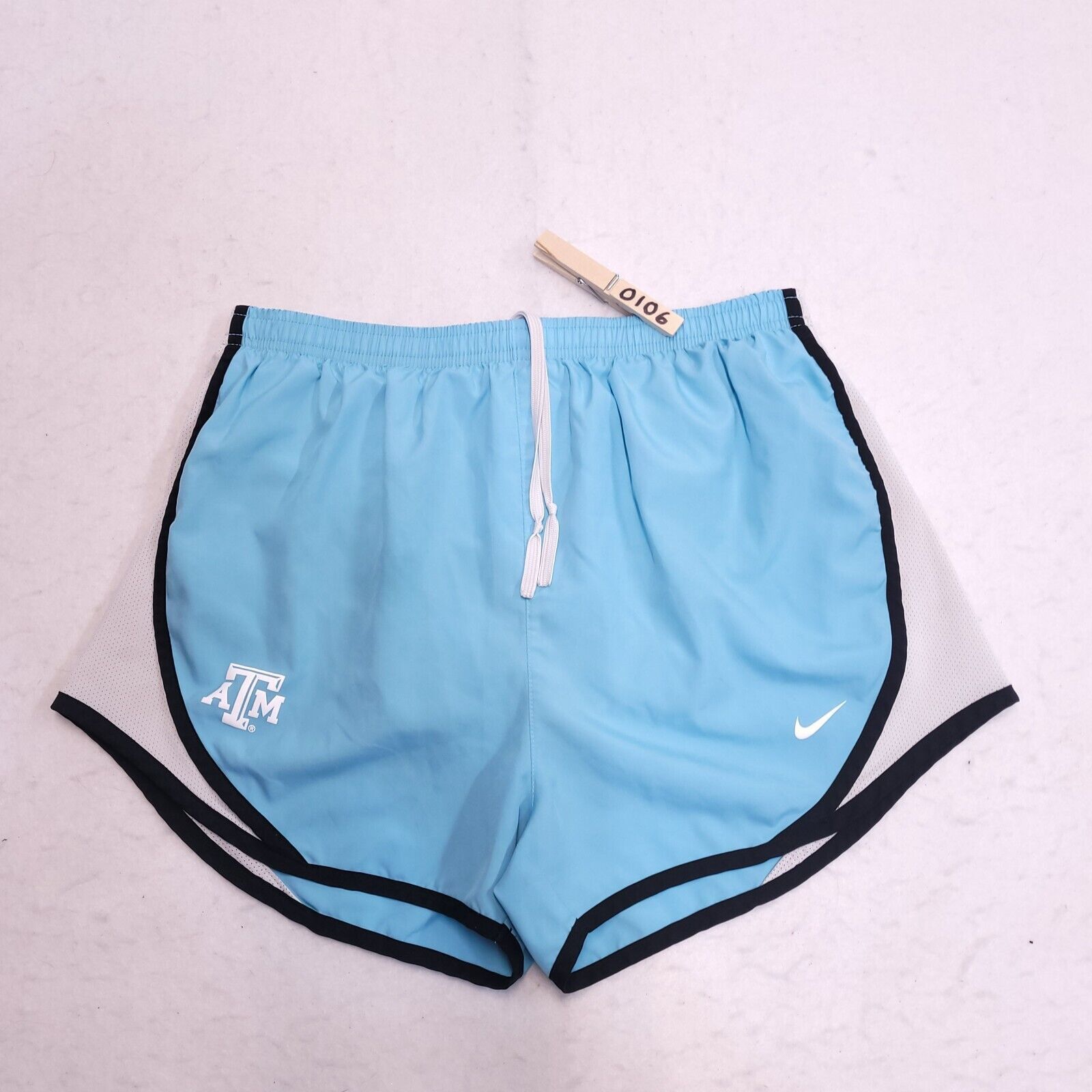 Nike Nike Dri Fit Athletic Shorts Womens Size Medium M Blue White Size 28" / US 6 / IT 42 - 2 Thumbnail