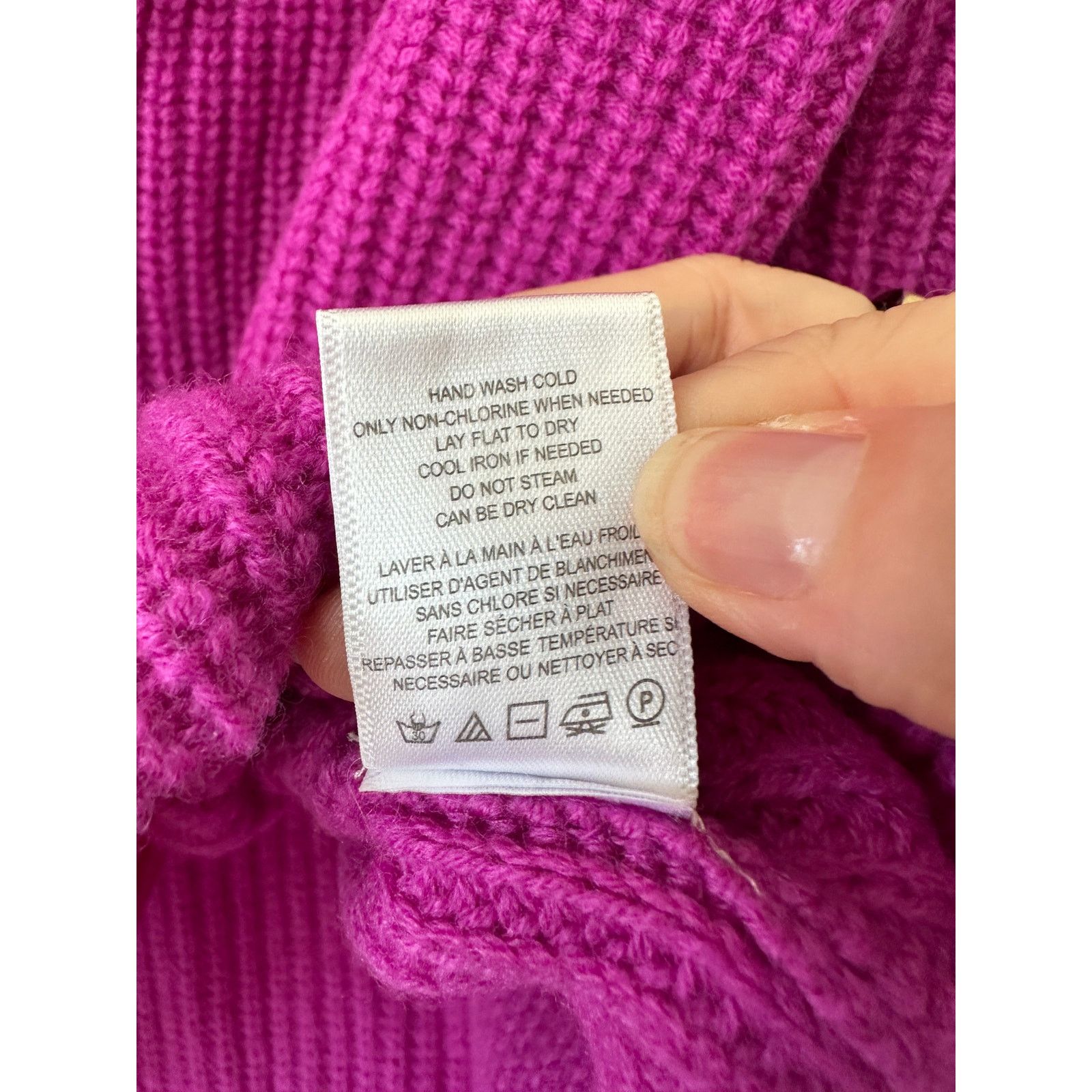 A.L.C. A.L.C. Violet Deep V-Neck Long Sleeve Boxy Crop Sweater XS Size XS / US 0-2 / IT 36-38 - 9 Thumbnail