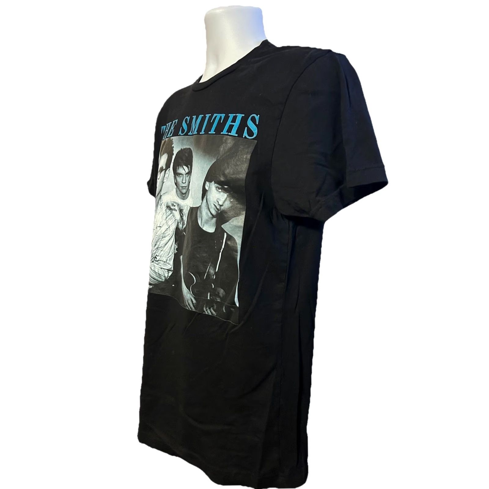 Morrissey VINTAGE The Smiths Shirt Adult Medium Black Short Sleeve Morrissey Alternative Size US M / EU 48-50 / 2 - 3 Thumbnail