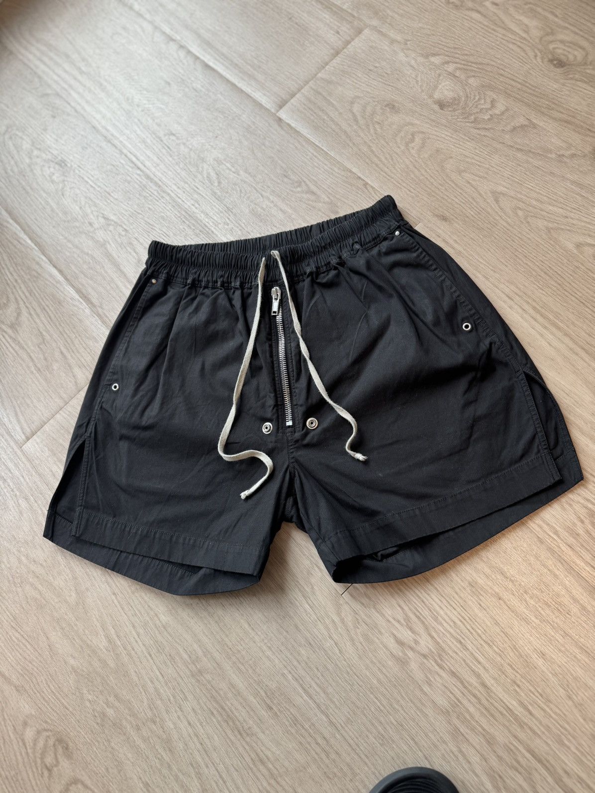 Rick Owens Bauhaus Pod Shorts Black