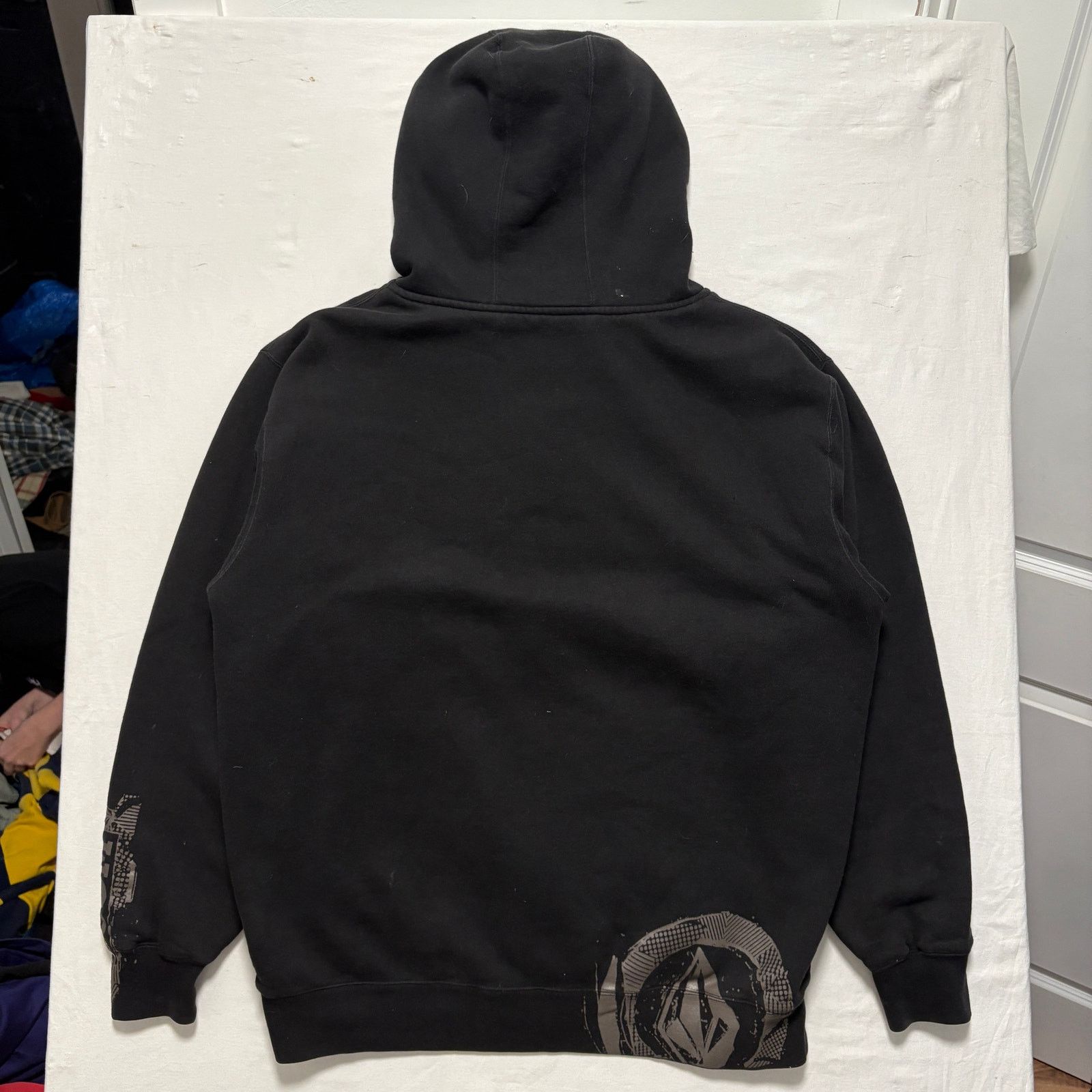 Volcom VTG Y2K 00's Volcom Center Logo Fleece Lined Zip Up Hoodie Size US M / EU 48-50 / 2 - 4 Thumbnail