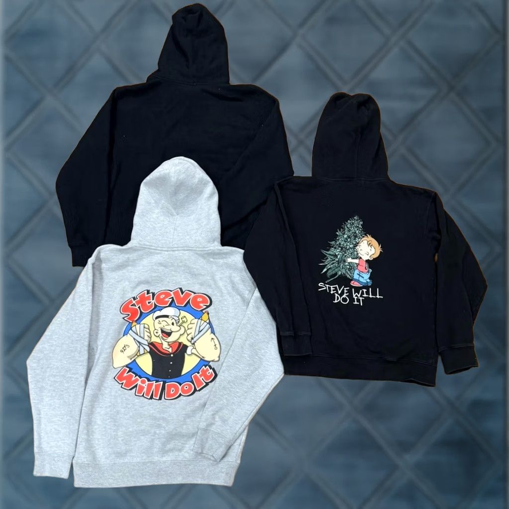 Vintage Full Send Hoodie Sweatshirt Lot Of 3 Small Medium Stevewilldoit Nelk Boys Mens Size US S / EU 44-46 / 1 - 1 Thumbnail