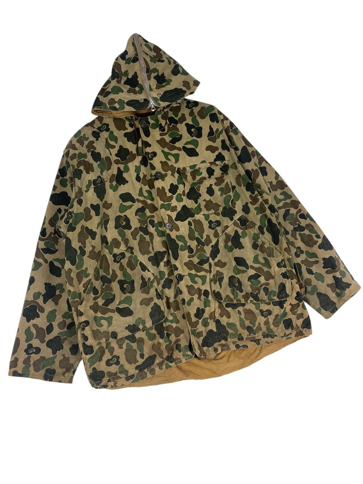 Hunter × Other × Vintage BUDDY SCHOELLKOPF INSPRIED BATHING APE HUNTING HOODIE JACKET Size US L / EU 52-54 / 3 - 6 Thumbnail