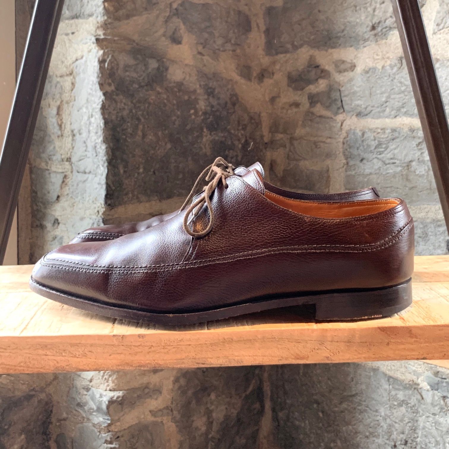 John Lobb John Lobb Brown Leather Hurtwood Lace-up Shoes Size US 11.5 / EU 44-45 - 6 Thumbnail