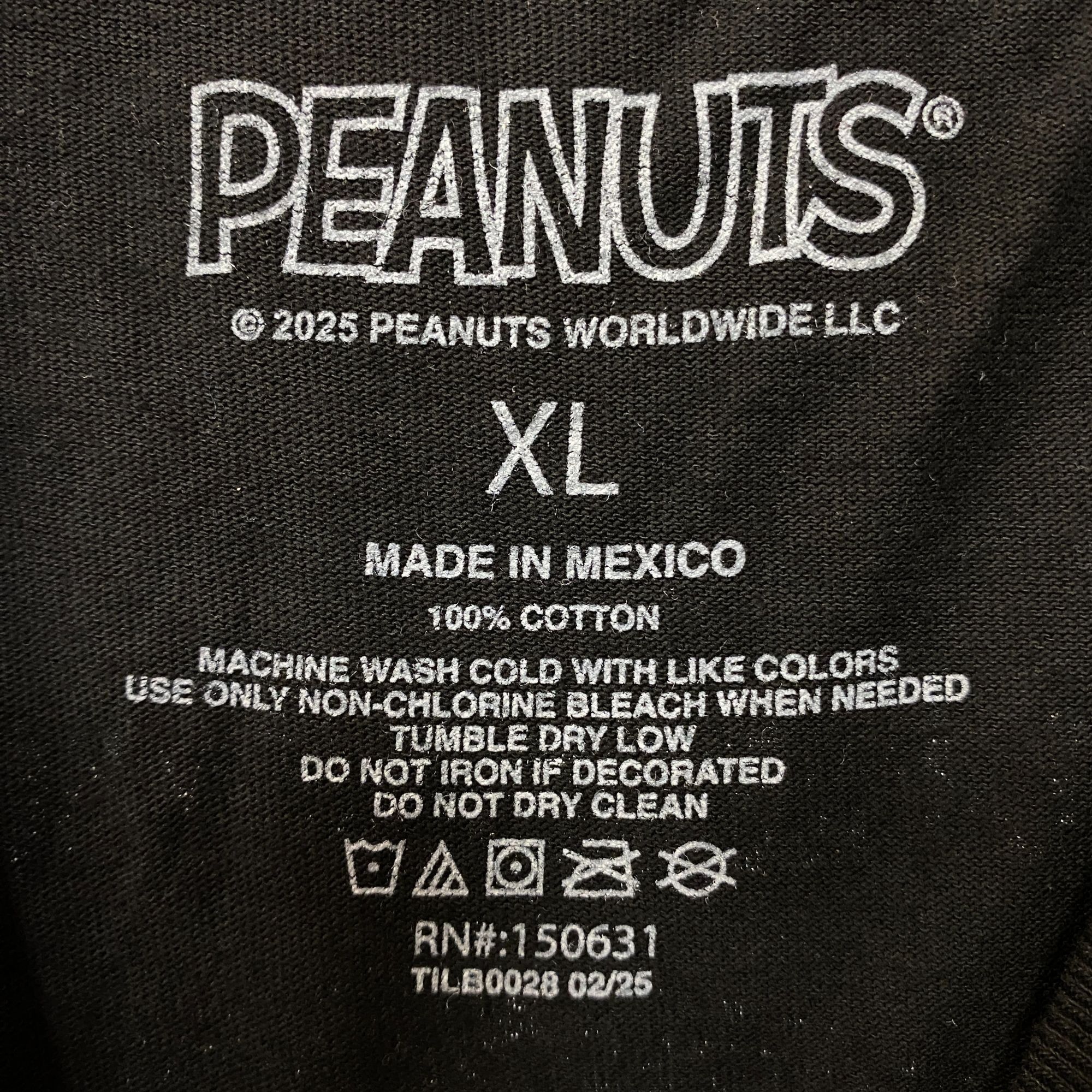 Peanuts Peanuts Records Full-Frequency Sound Graphic T-Shirt XL Size US XL / EU 56 / 4 - 5 Thumbnail