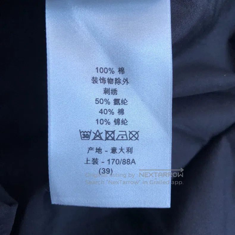 Dior Dior Size39 Dior Homme Black Rose Shirt Size US XXS / EU 40 - 6 Thumbnail