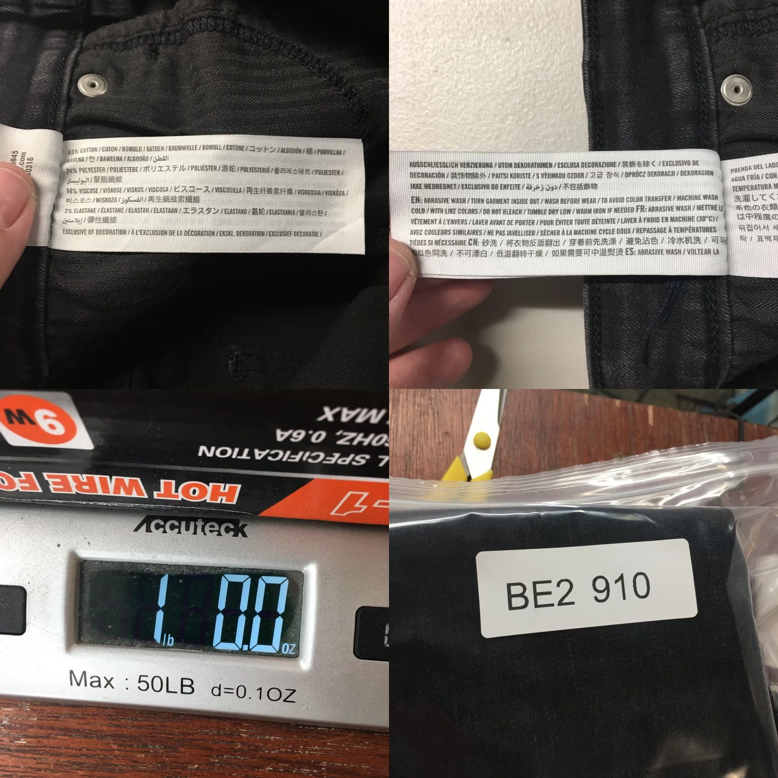 Abercrombie & Fitch Abercrombie & Fitch Skinny Jeans Womens 27 Black High Rise Denim Jeans 27 Womens Black Modern Fit 5-Pocket Denim Modern Look Size 27" / US 4 / IT 40 - 10 Thumbnail