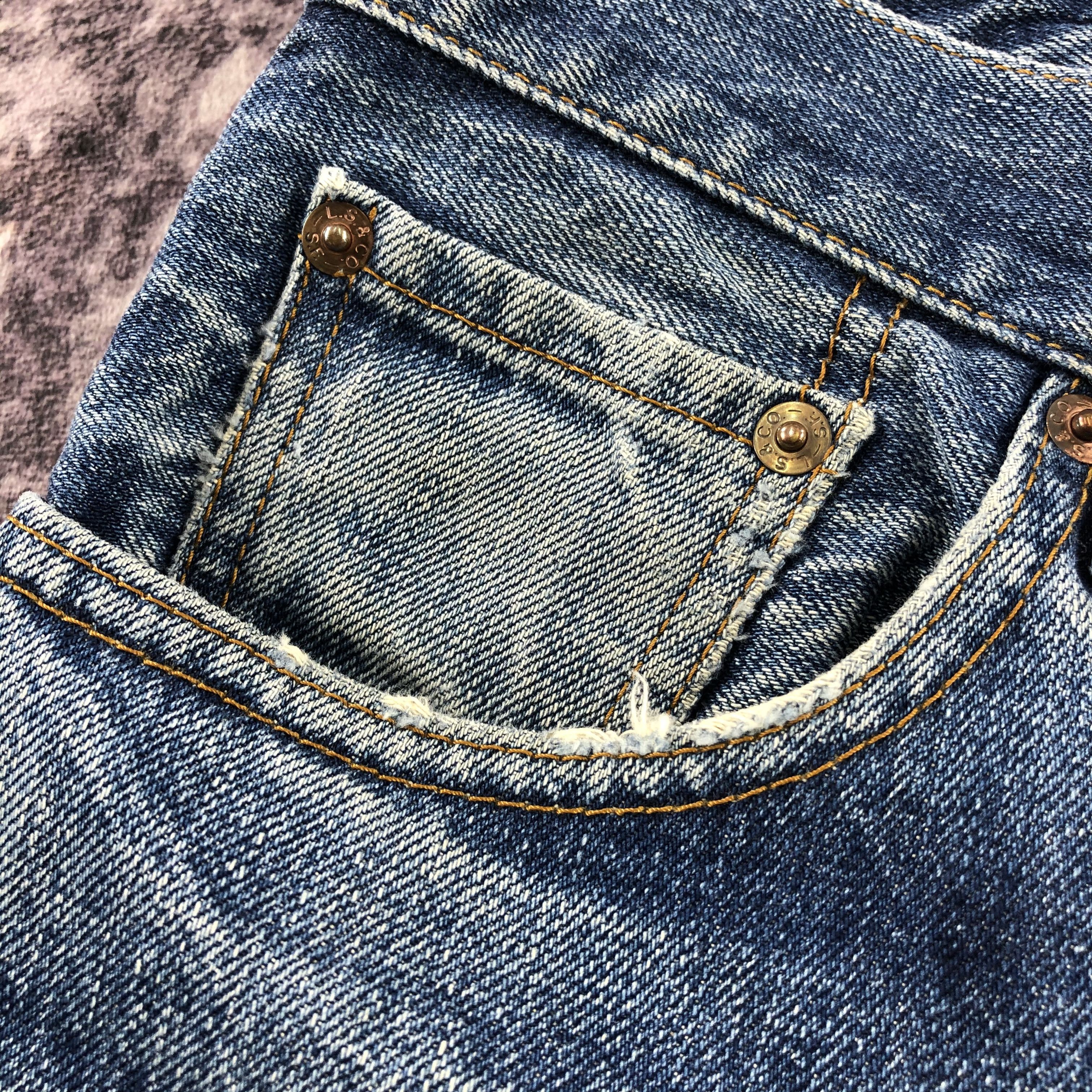 Levi's × Vintage 90s Vintage Blue Wash Levis 502 Jeans-JM2787 Size US 28 / EU 44 - 9 Thumbnail