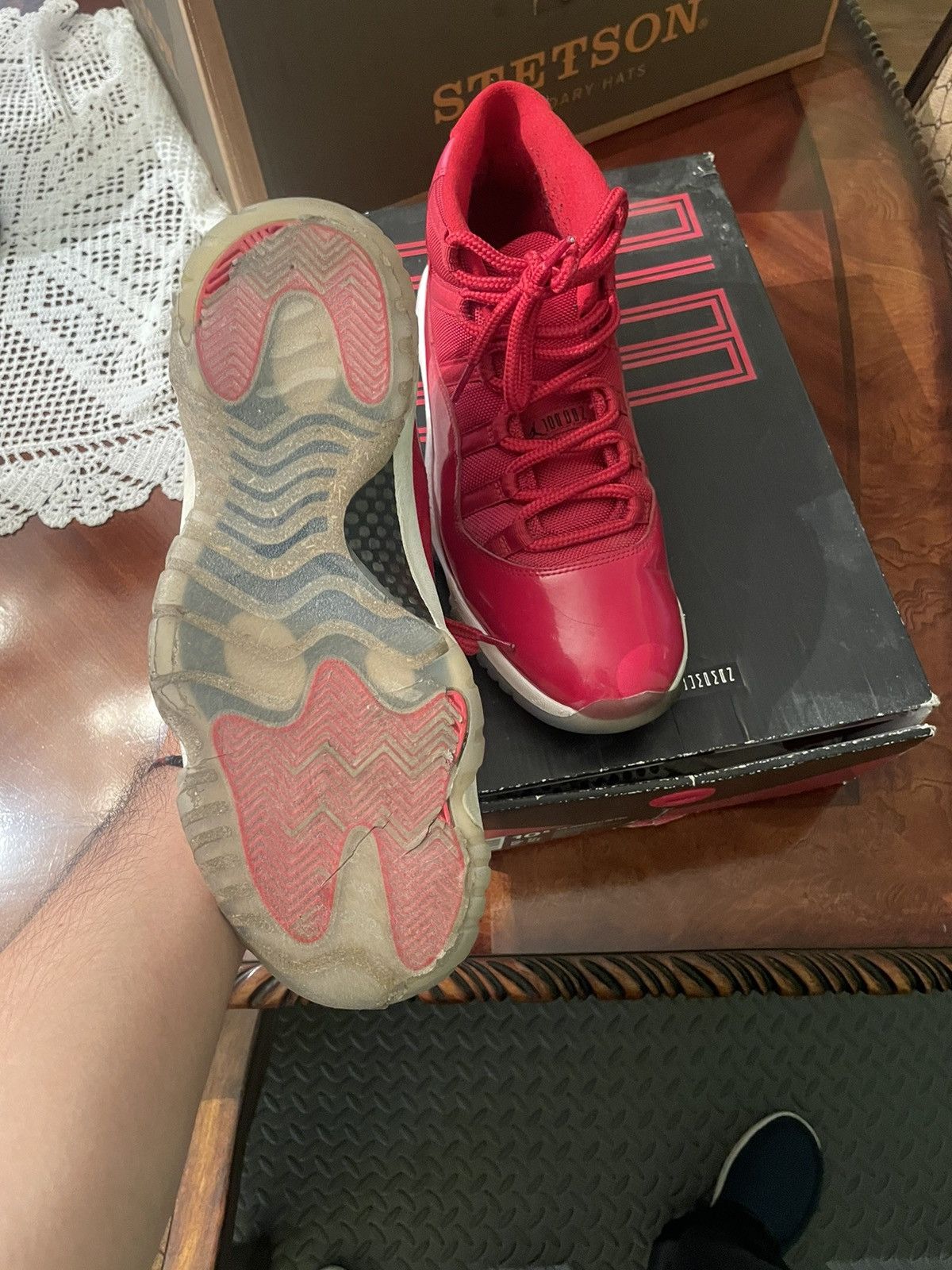 Jordan Brand Jordan 11 Retro Win Like 96 Size US 10.5 / EU 43-44 - 5 Thumbnail