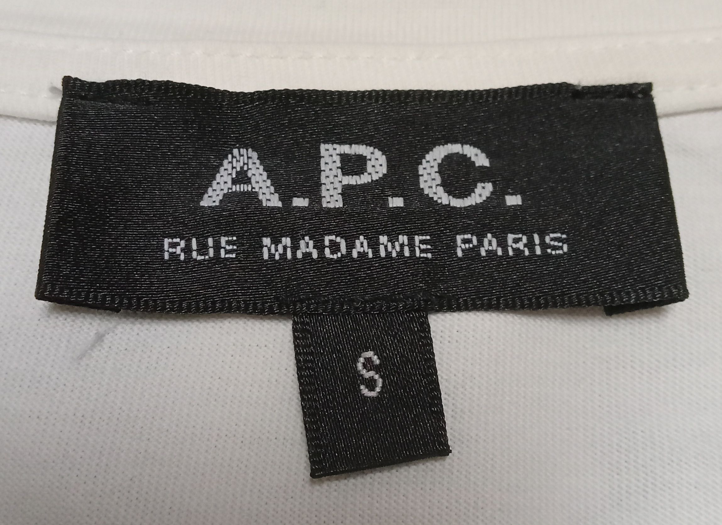A.P.C. A.P.C. Rue Madame Paris Pocket Tee Size US S / EU 44-46 / 1 - 2 Thumbnail