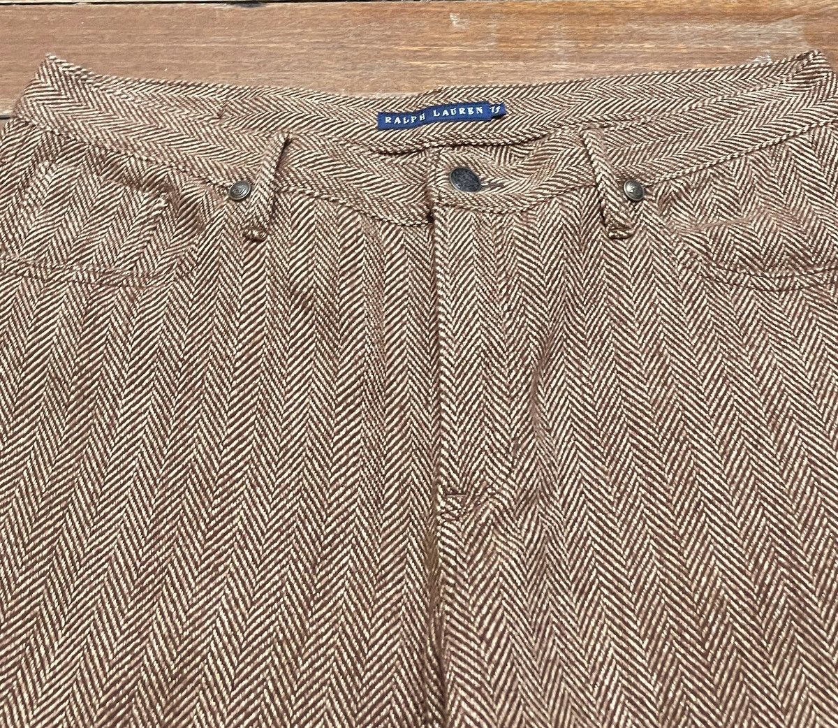 Polo Ralph Lauren Rare Vintage Polo Ralph Lauren Mcmlxvic Flared Pants 1990s Size US 35 - 3 Thumbnail