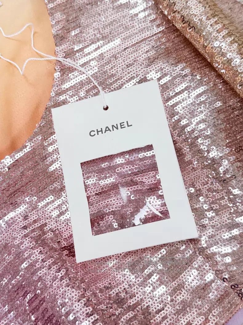 Chanel Chanel Mermaid girl full of sequins long sleeves Size XS / US 0-2 / IT 36-38 - 4 Thumbnail