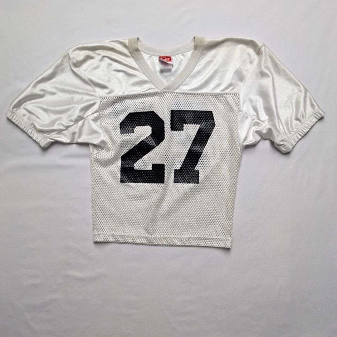 Other Football Jersey Mesh White Black Number 27 Grube Youth Small Size US S / EU 44-46 / 1 - 1 Thumbnail