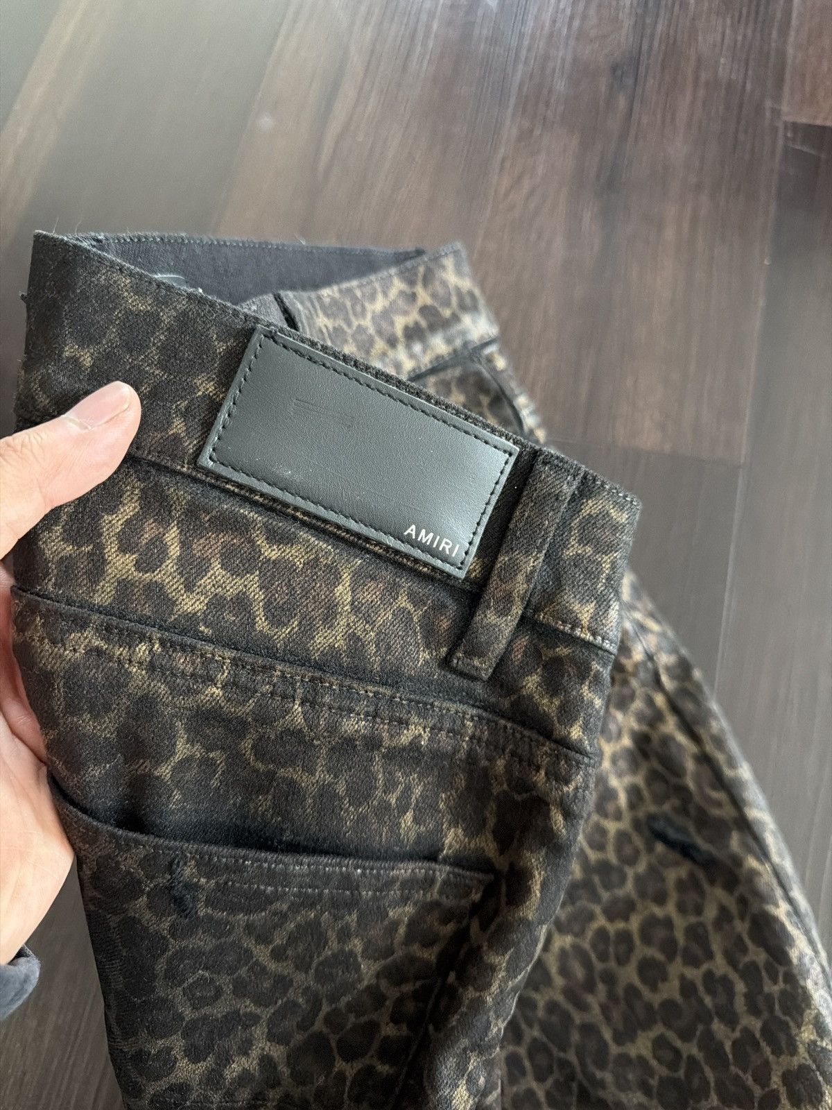 Amiri Amiri Full Cheetah Print Jeans Size US 34 / EU 50 - 4 Thumbnail