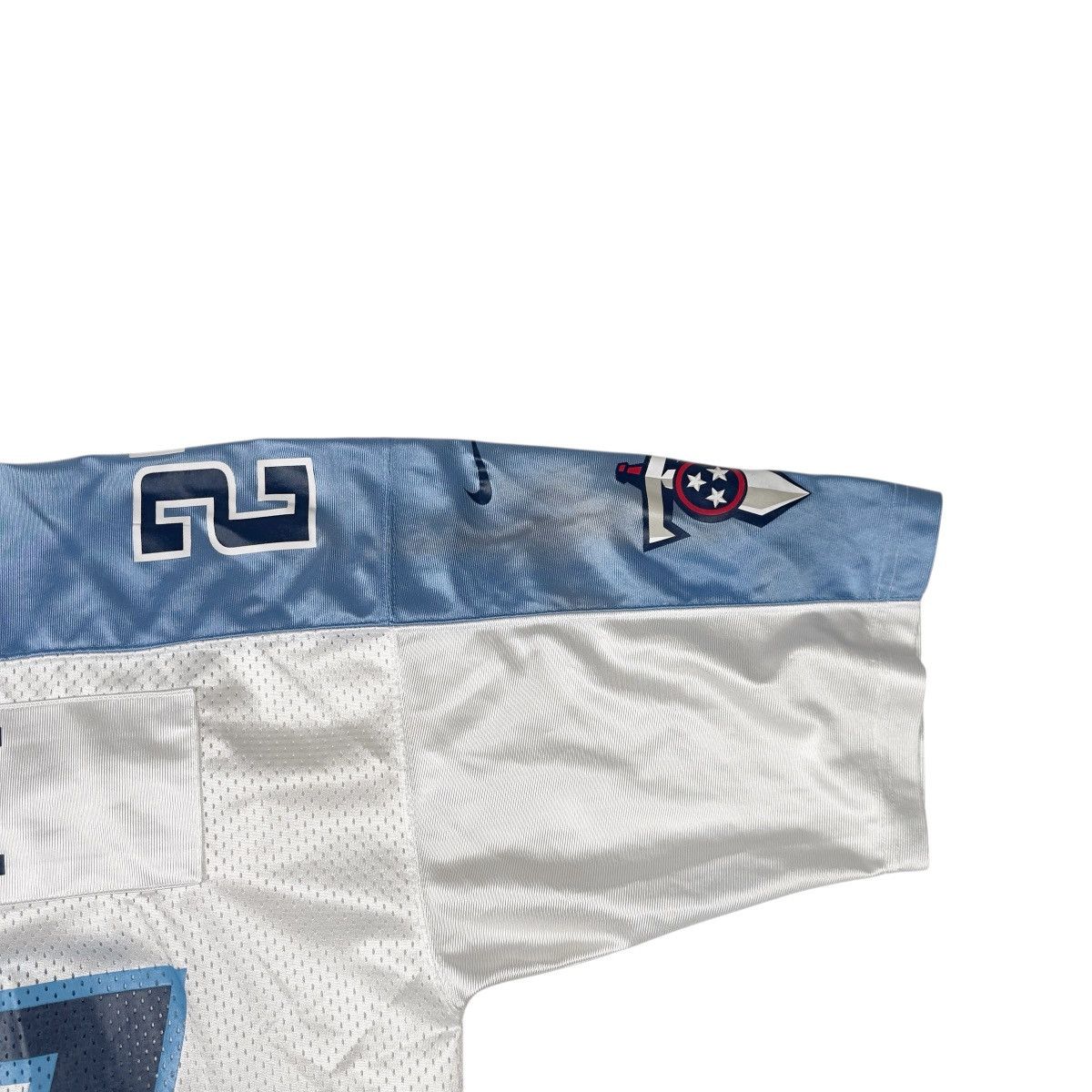 Nike VTG Nike Team Eddie George Tennessee Titans #27 Jersey NFL Size US XL / EU 56 / 4 - 4 Thumbnail
