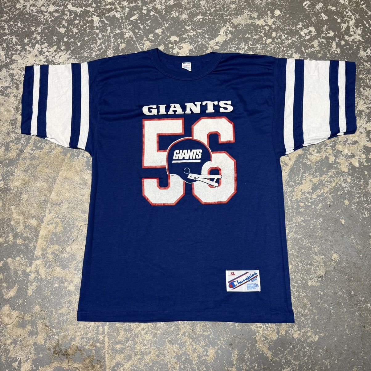 Other Vintage New York Giants Lawerence Taylor 56 Champion T Shirt Size US XL / EU 56 / 4 - 1 Thumbnail
