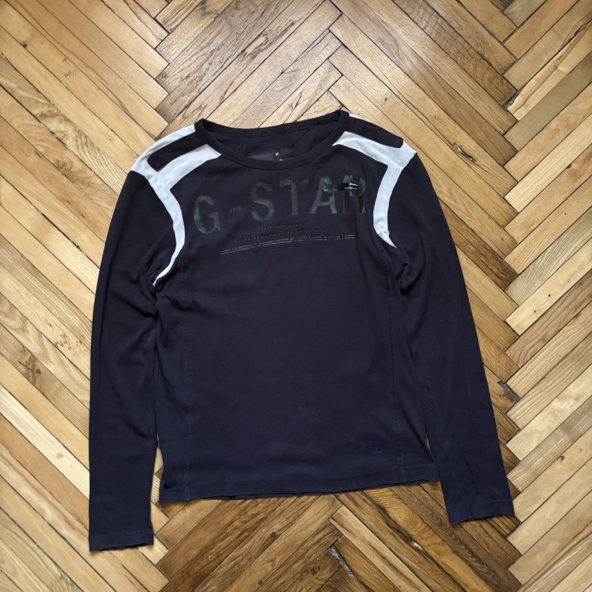 G-Star Vintage Y2K G Star Raw Distressed Longsleve Size US M / EU 48-50 / 2 - 1 Thumbnail