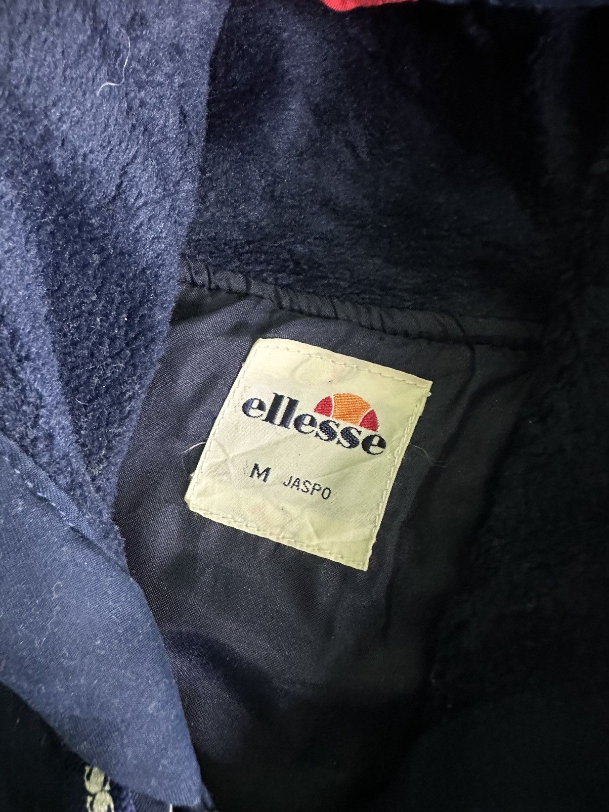 Ellesse × Vintage Vintage Ellesse Fleece Hoodie Jacket Size US M / EU 48-50 / 2 - 8 Thumbnail