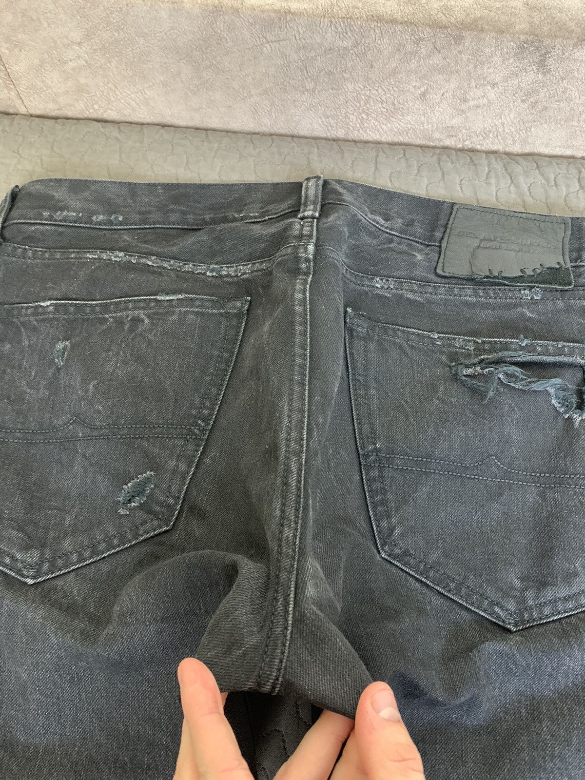 Denim & Supply Ralph Lauren × Ralph Lauren Denim & Supply Ralph Lauren Distressed Denim Slim Jeans Size US 32 / EU 48 - 18 Thumbnail