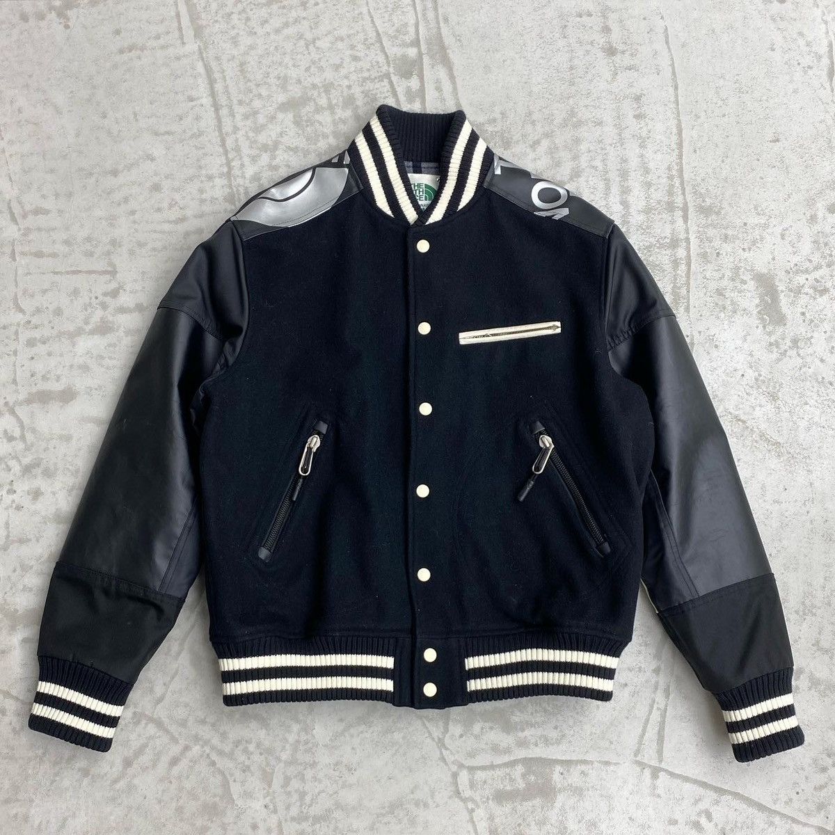 Junya Watanabe x The North Face AW17 Varsity Jacket