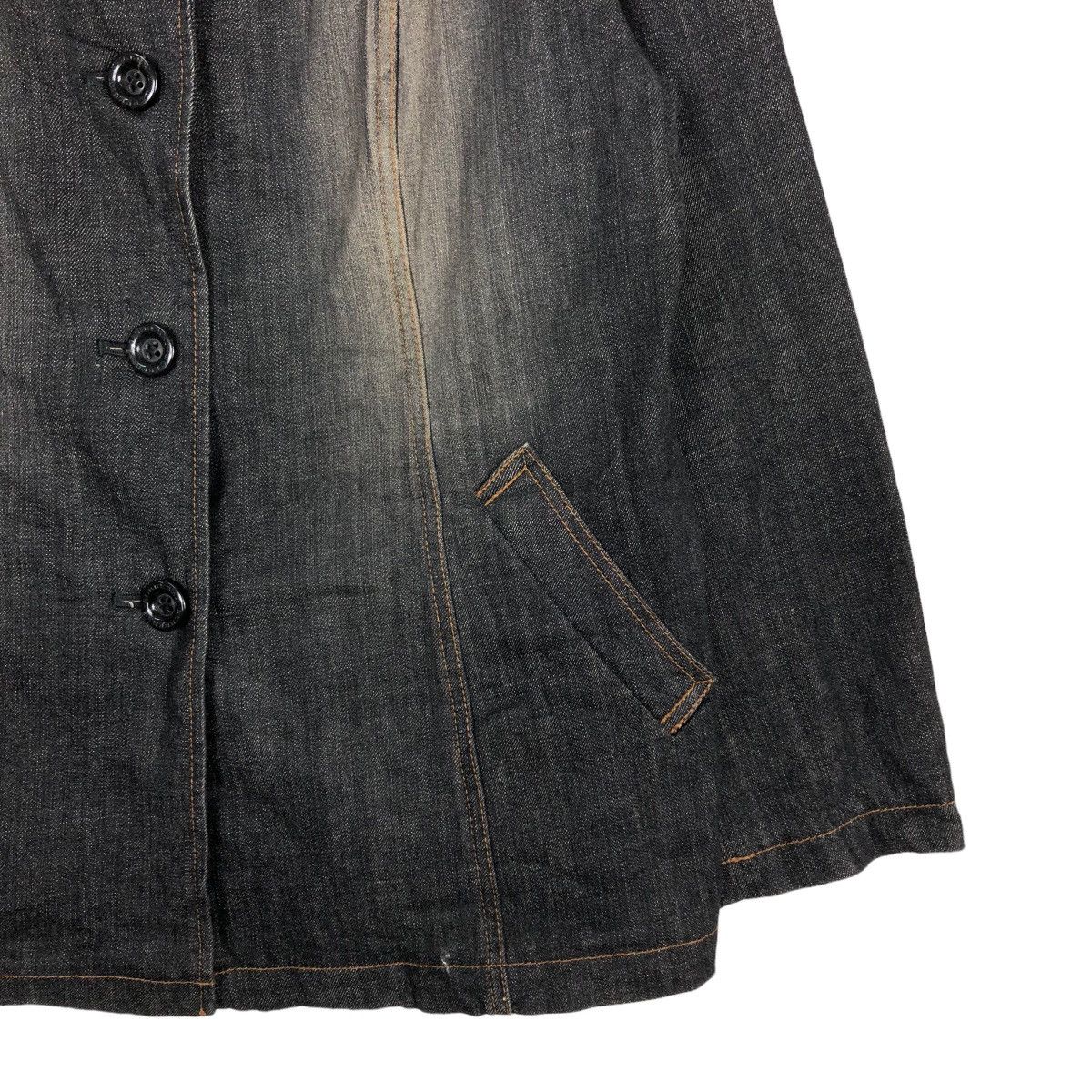 Burberry 🔥Vintage Biker Denim Jacket Burberry London Size US M / EU 48-50 / 2 - 5 Thumbnail