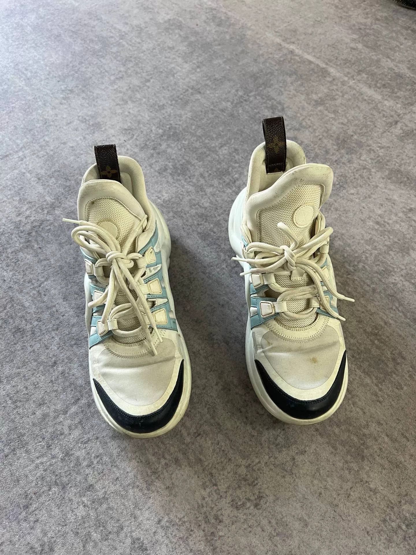 Louis Vuitton trendy lv dad shoes in size 40 Size US 7.5 / EU 40-41 - 1 Thumbnail