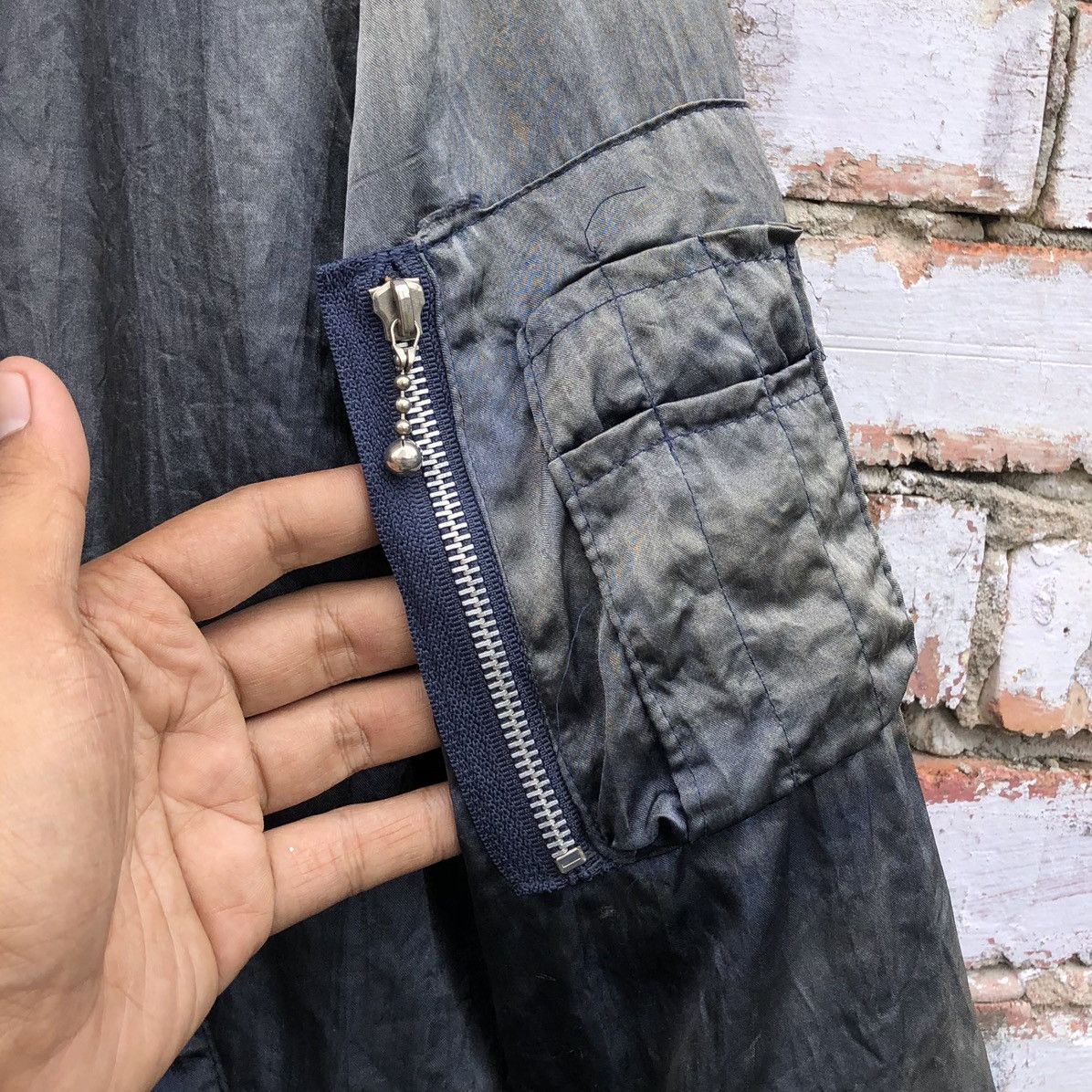 Vintage Vintage Faded Intermediate Ma-1 Bomber Jacket by Laldanthany Size US L / EU 52-54 / 3 - 4 Thumbnail