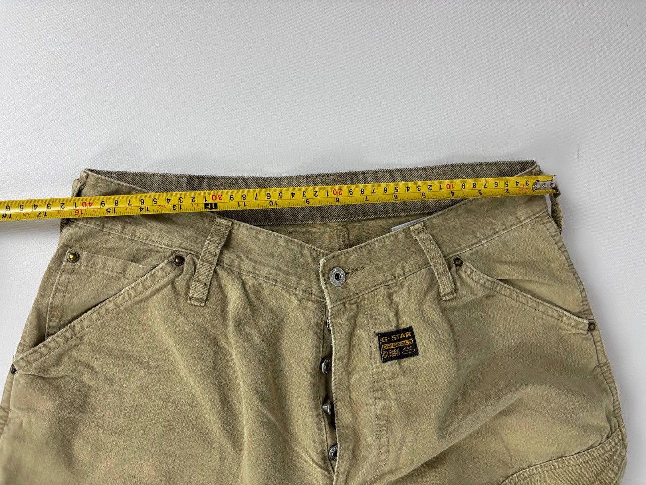 G-Star y2k G Star Raw Raw Edges Baggy Zip Pants Size 33 Size US 33 - 12 Thumbnail