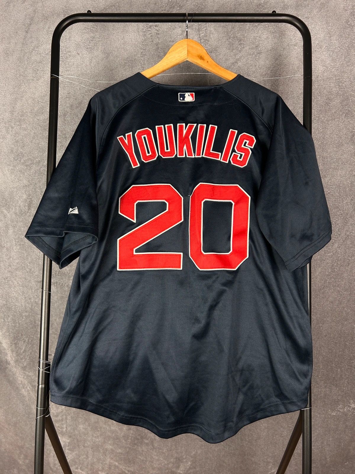 Majestic Jersey MLB Majestic Youkilis 20 Boston navy red Size US XL / EU 56 / 4 - 1 Thumbnail
