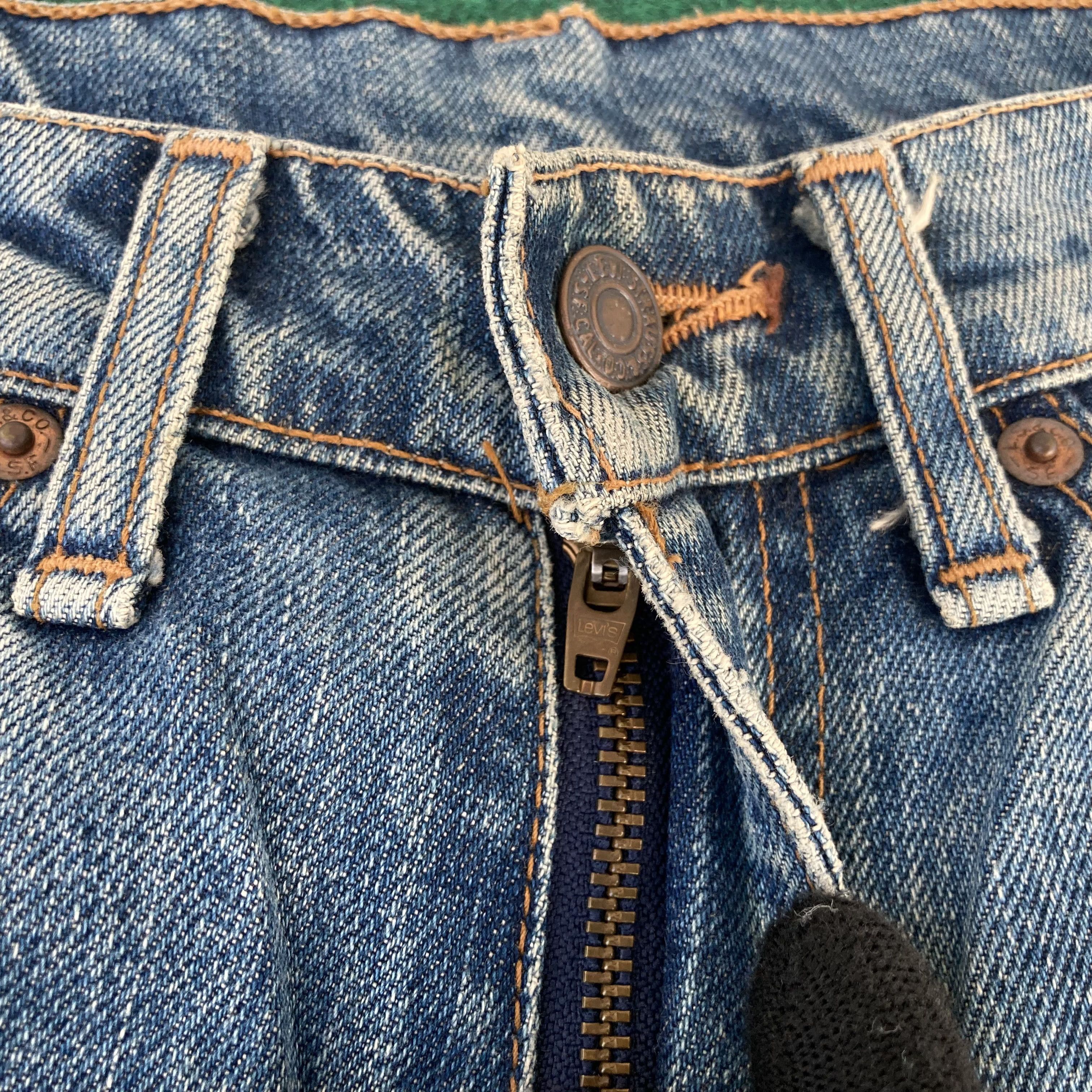 Vtg Levis 517 Denim Sz 29 Flare Bootcut Jeans