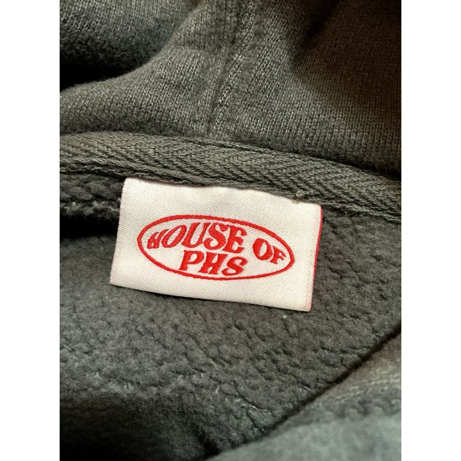 House of CB VINTAGE House Of PH8 Fate Balance Gray Puff Print Heavyweight Pullover Hoodie Men S Gray Puff Print Heavyweight Fleece Pullover Hoodie Size S Size US S / EU 44-46 / 1 - 5 Thumbnail