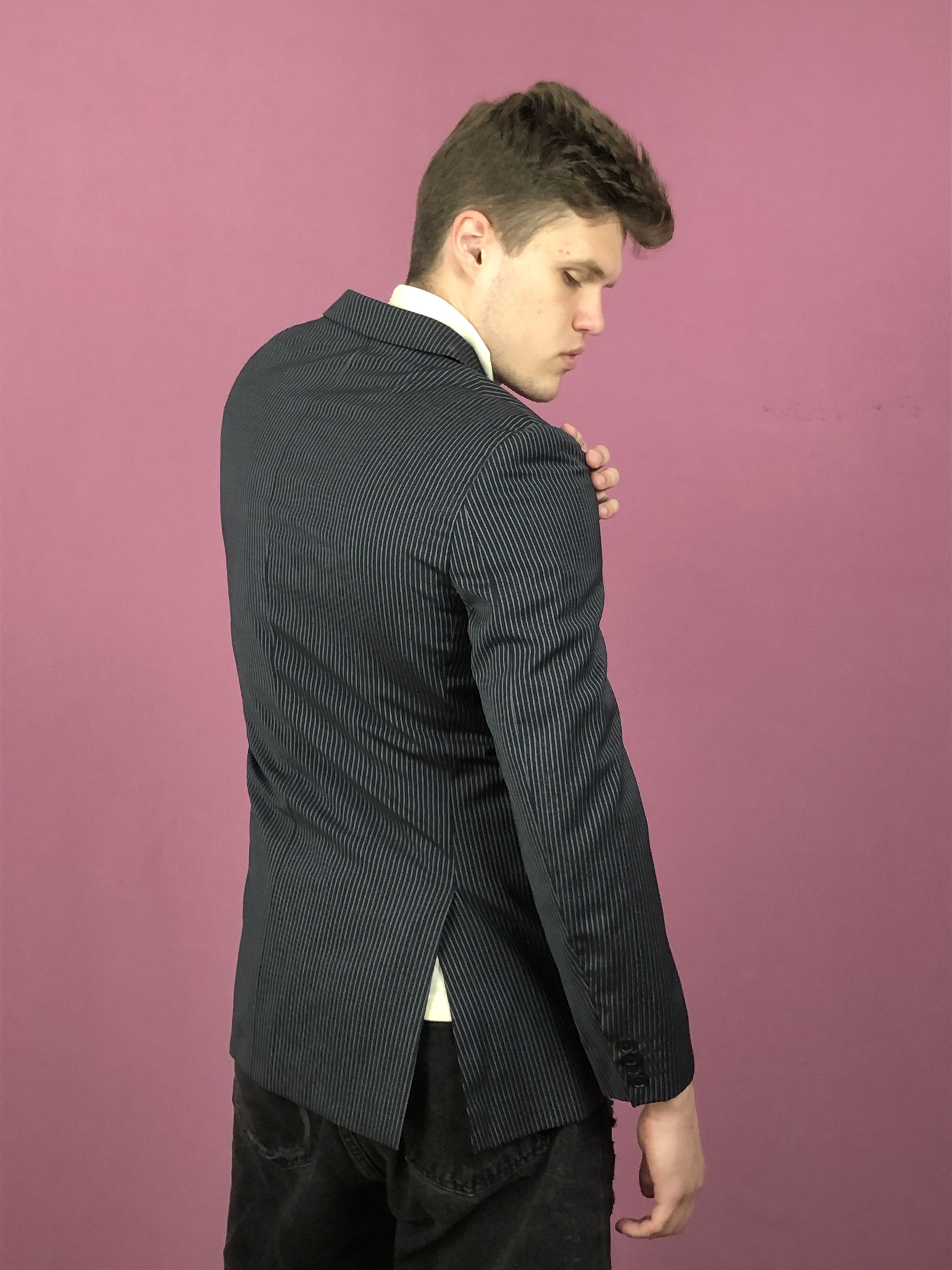 Ferre × Gianfranco Ferre Gainfranco Ferre Vintage Men's Suit Blazer Wool Jacket Size 50R - 3 Thumbnail