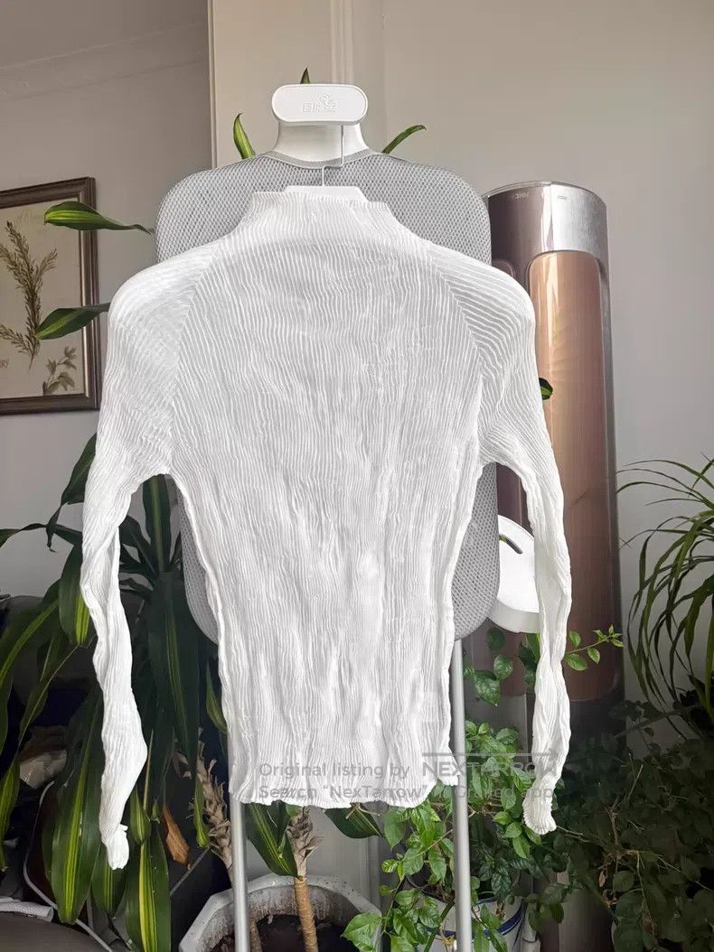 Issey Miyake Issey Miyake Wicker Perspective High Neck Long Sleeve Size M / US 6-8 / IT 42-44 - 1 Thumbnail