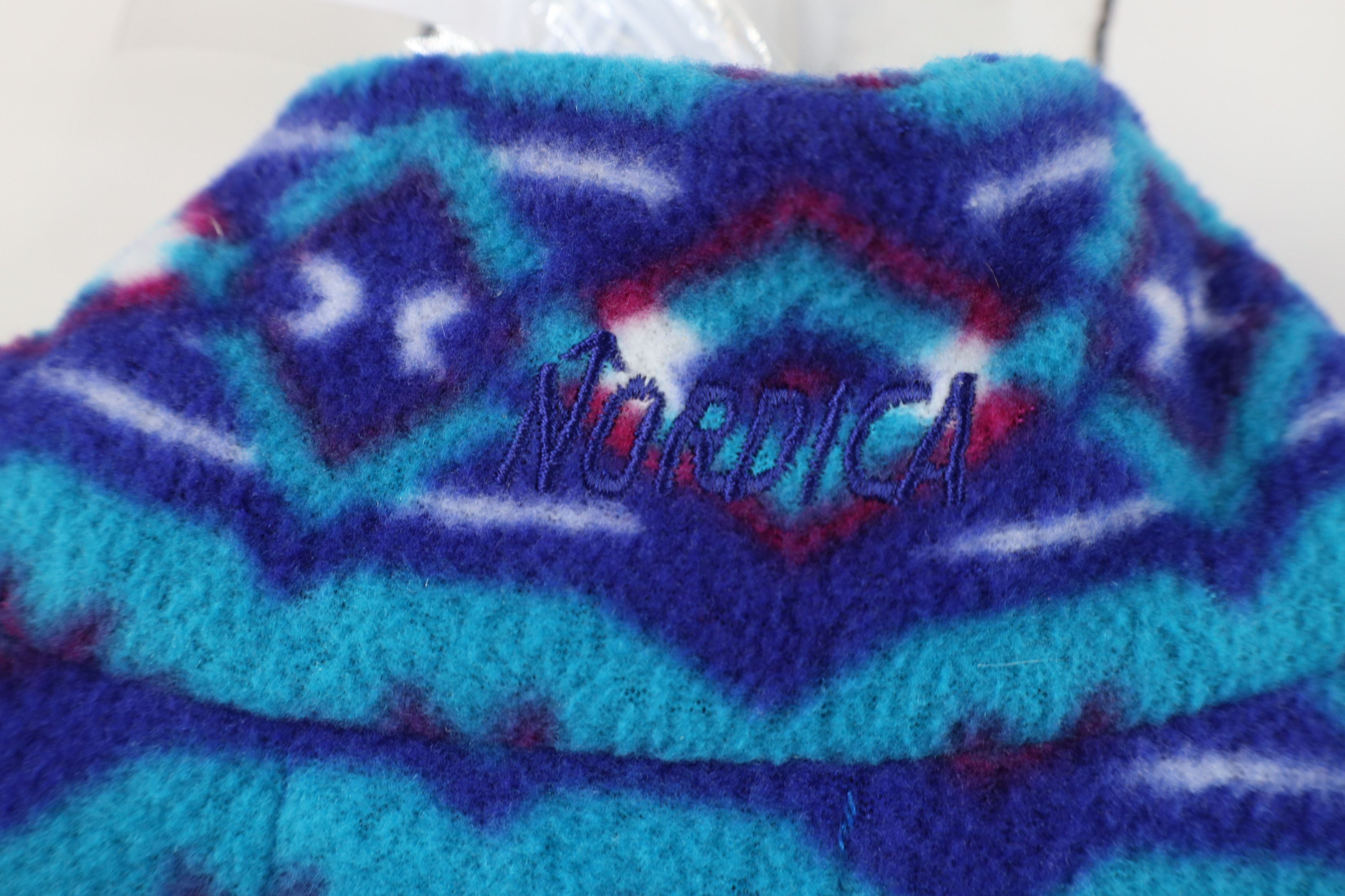 Vintage Vintage 90s Streetwear Fair Isle Fleece Vest Jacket USA Size XL / US 12-14 / IT 48-50 - 9 Thumbnail