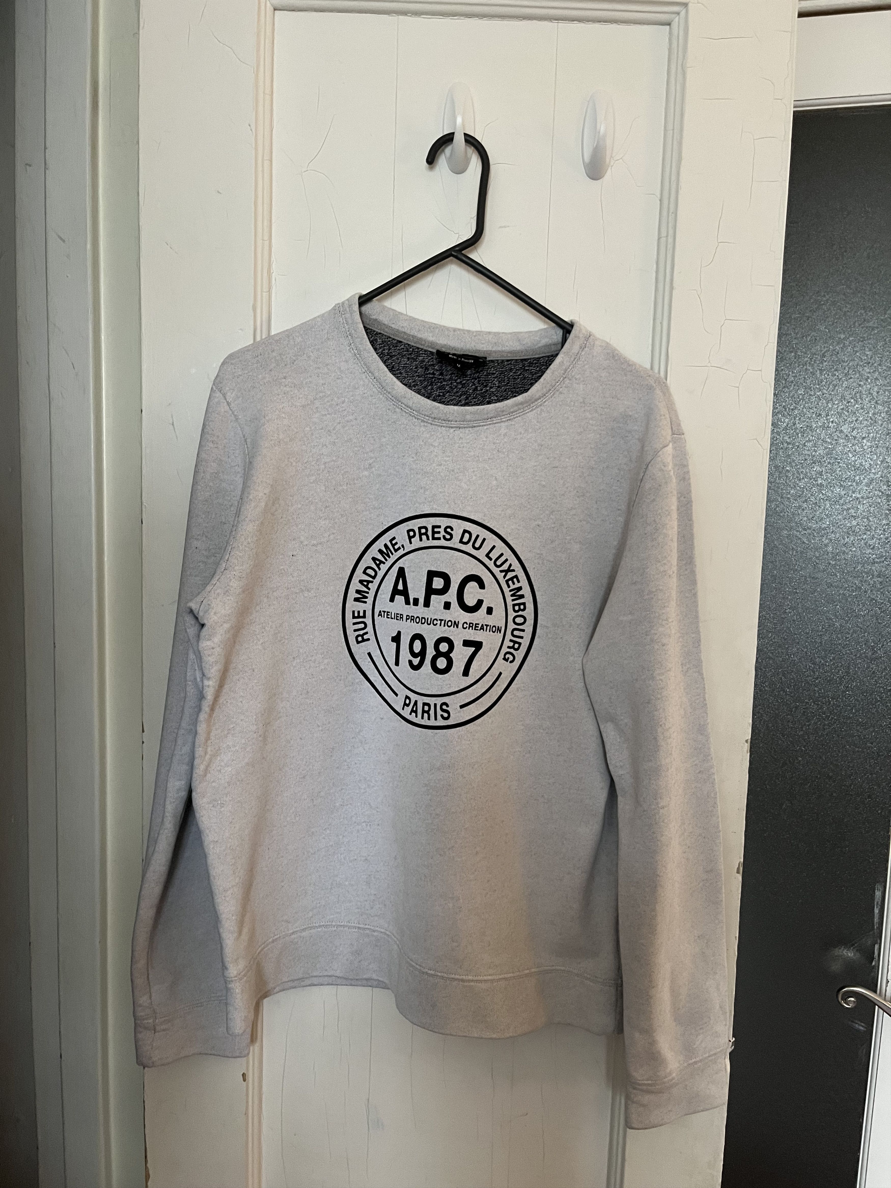 APC Grey Sweatshirt - 1987 Paris Logo