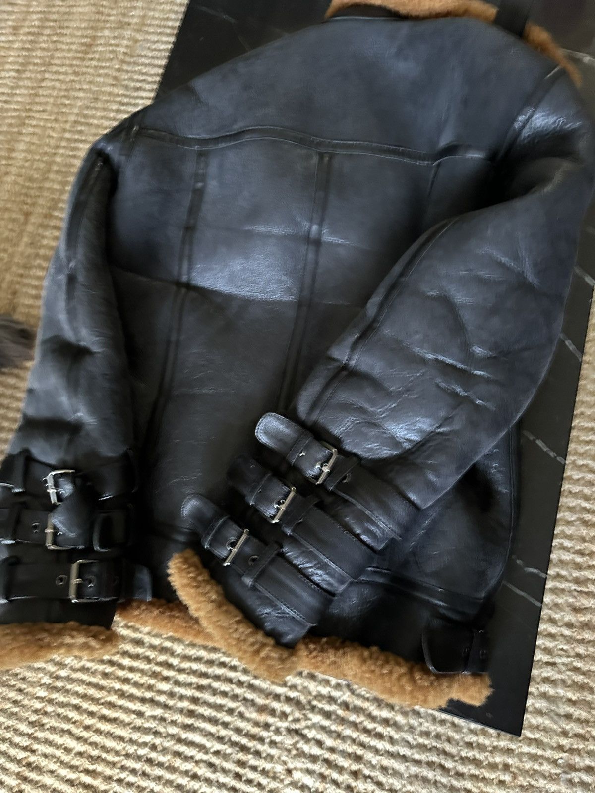 Boda Skins Boda skins hunter noir 3.0 black shearling leather jacket Size US XS / EU 42 / 0 - 5 Thumbnail