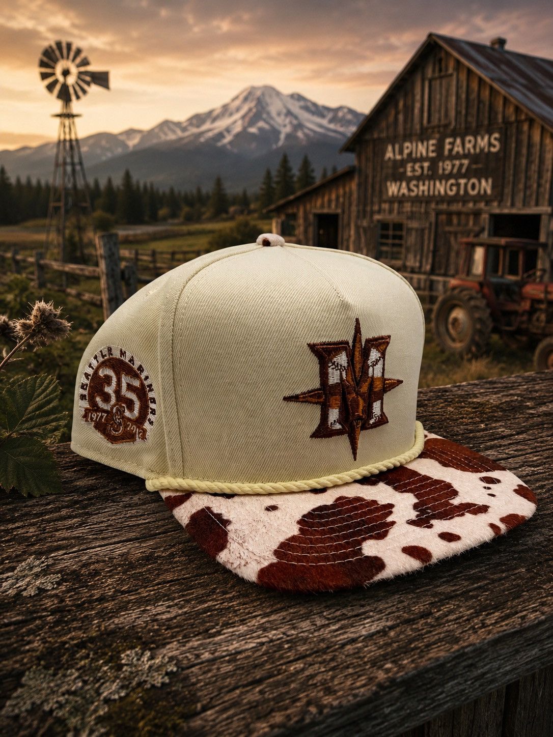 New Era Seattle Mariners “Cattle Pack” New Era 9Fifty A-Frame Size ONE SIZE - 12 Thumbnail