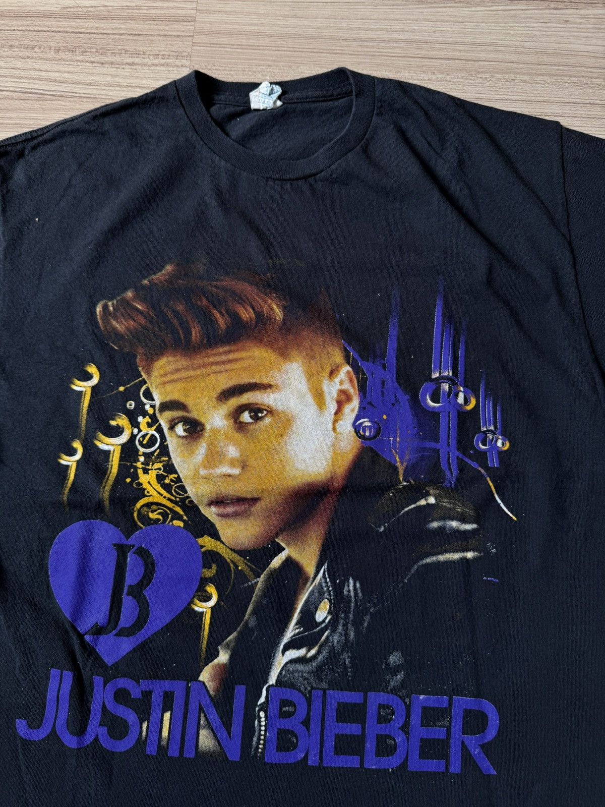 Band Tees × Rap Tees × Vintage Vintage Justin bieber - believe tour t shirt 2012 Size US L / EU 52-54 / 3 - 4 Thumbnail