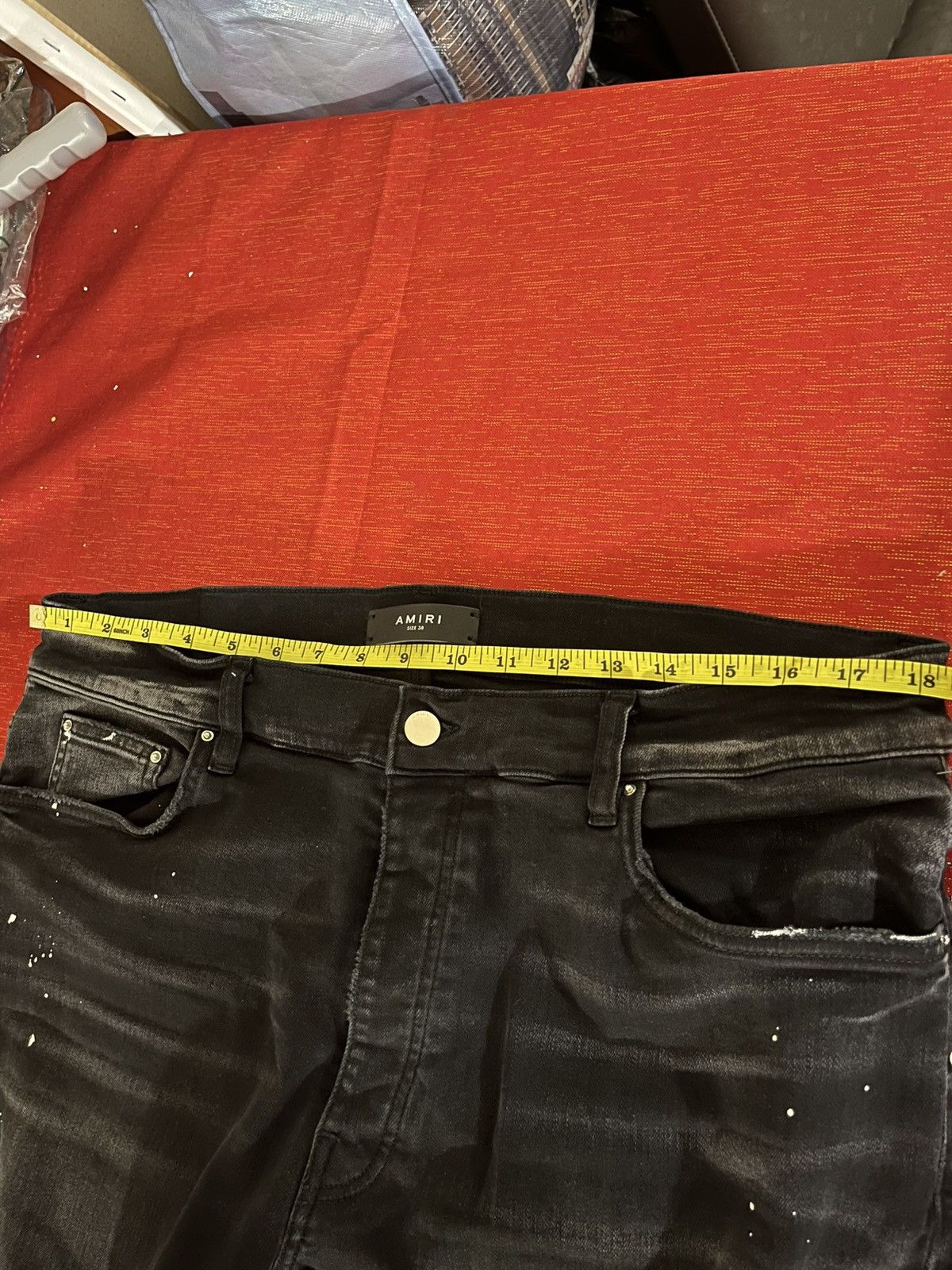 Amiri Amiri Vintage Patch Skinny Jeans Sz 38 Size US 38 / EU 54 - 24 Thumbnail